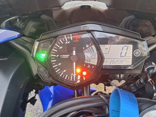 2015 Yamaha YZF-R3, синий, 530000 рублей, вид 2