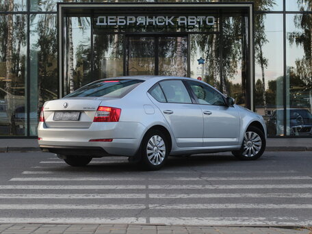 2014 Skoda Octavia III (A7), серебристый, 1220000 рублей, вид 3
