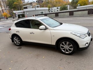 2009 Infiniti EX EX35 5-speed I (J50), белый, 1300000 рублей, вид 3
