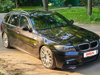 2009 BMW 3 серии 320d V (E90/E91/E92/E93) Рестайлинг, чёрный, 1399999 рублей, вид 3