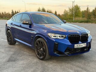 2023 BMW X4 M Competition I (F98) Рестайлинг, синий, 9800000 рублей, вид 3