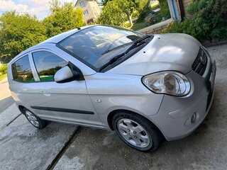 2007 Kia Picanto I Рестайлинг, серебристый, 550000 рублей, вид 3