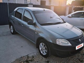 2011 Renault Logan I Рестайлинг, синий, 215000 рублей, вид 4