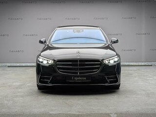 2021 Mercedes-Benz S-Класс 450 Long 4MATIC VII (W223), чёрный, 12990000 рублей, вид 2
