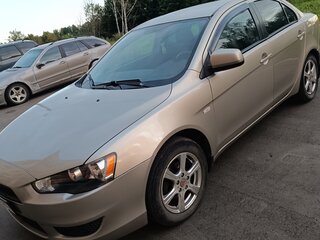2008 Mitsubishi Lancer X, бежевый, 530000 рублей, вид 1
