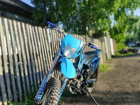 2010 Motoland XR250, голубой, 80000 рублей, вид 5