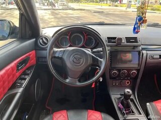2008 Mazda 3 I (BK) Рестайлинг, чёрный, 600000 рублей, вид 4