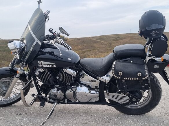 1996 Yamaha XVS400 Drag Star, чёрный, 380000 рублей - вид 4