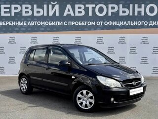 2008 Hyundai Getz I Рестайлинг, чёрный, 565000 рублей, вид 3