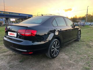 2015 Volkswagen Jetta VI, чёрный, 999000 рублей, вид 5