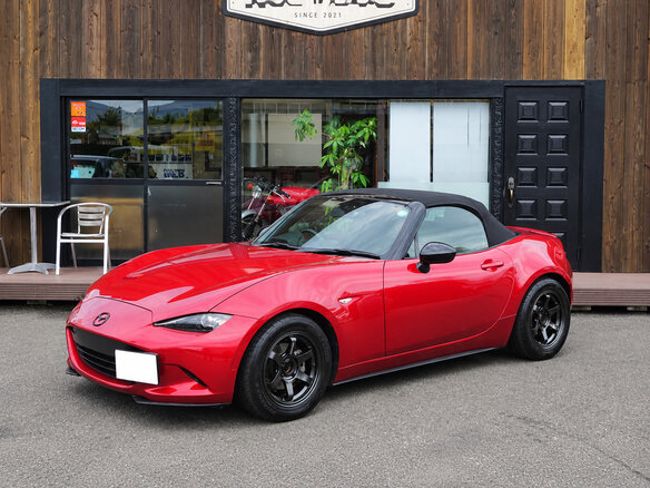 2022 Mazda Roadster IV (ND), красный