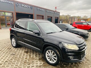 2012 Volkswagen Tiguan I Рестайлинг, чёрный, 1399000 рублей, вид 3