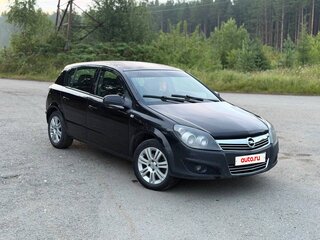 2007 Opel Astra H, чёрный, 375000 рублей, вид 1