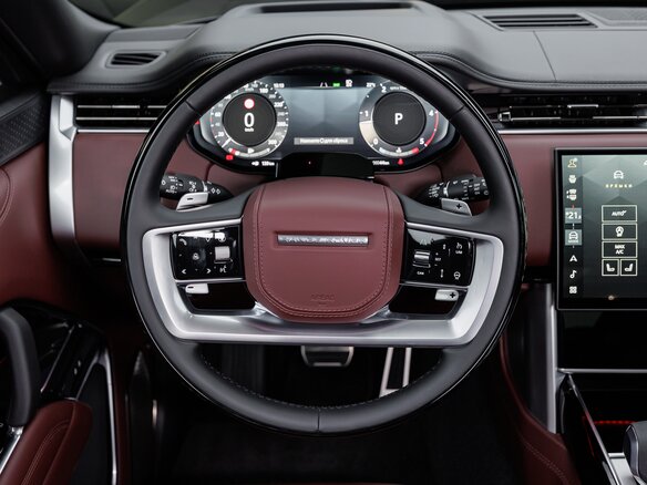2026 Land Rover Range Rover D350 MHEV Long V, чёрный - вид 15