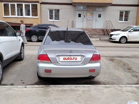 2004 Mitsubishi Lancer IX, серебристый, 400000 рублей - вид 5