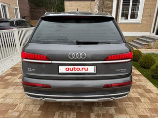 2022 Audi Q7 55 TFSI II (4M) Рестайлинг, серый, 6200000 рублей, вид 3