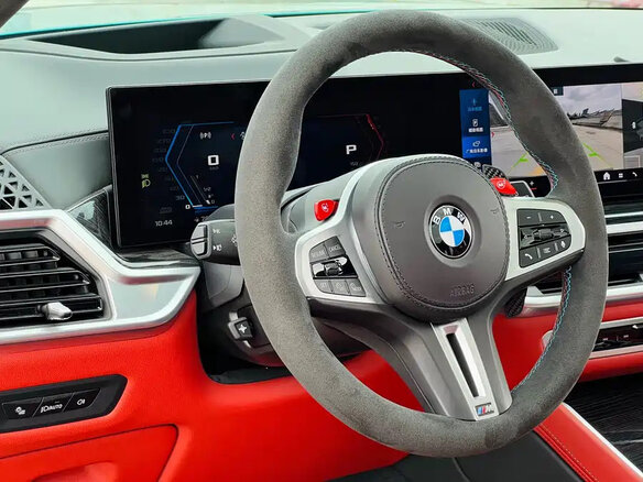 2023 BMW X5 M Competition III (F95) Рестайлинг, зелёный - вид 18