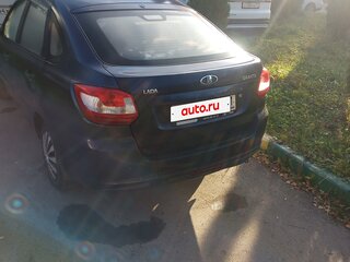 2015 Lada (ВАЗ) Granta I, синий, 320000 рублей, вид 3