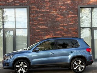 2012 Volkswagen Tiguan I Рестайлинг, синий, 1150000 рублей, вид 4