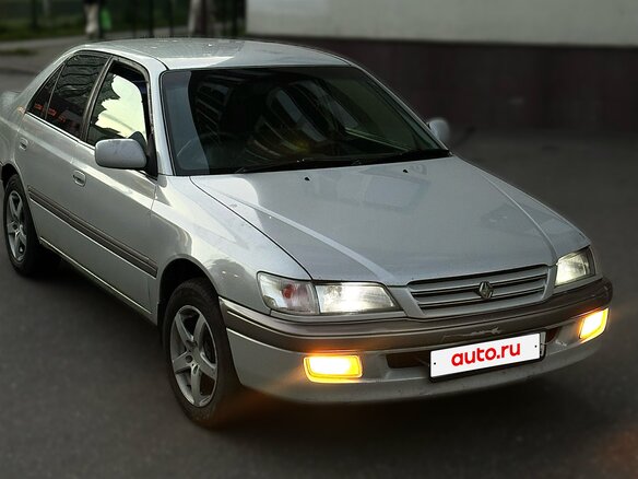 1997 Toyota Corona IX (T190), серебристый, 460000 рублей