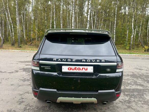 2013 Land Rover Range Rover Sport II, чёрный - вид 10