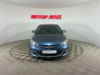 2013 Opel Astra J Рестайлинг, синий, 639000 рублей, вид 2
