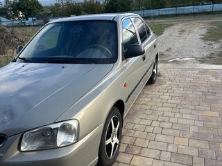 2008 Hyundai Accent ТагАЗ II, бежевый, 435000 рублей, вид 1
