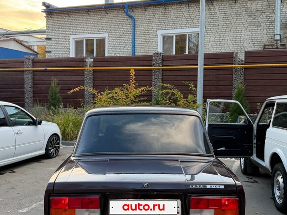 2009 Lada (ВАЗ) 2107, коричневый, 160000 рублей - вид 5