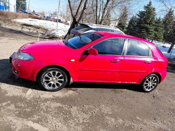 2006 Chevrolet Lacetti I, красный - вид 2