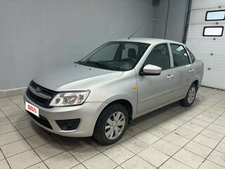 2016 Lada (ВАЗ) Granta I, серебристый, 410000 рублей, вид 1