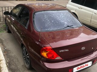 2007 Kia Spectra I Рестайлинг 2, красный, 230000 рублей, вид 4