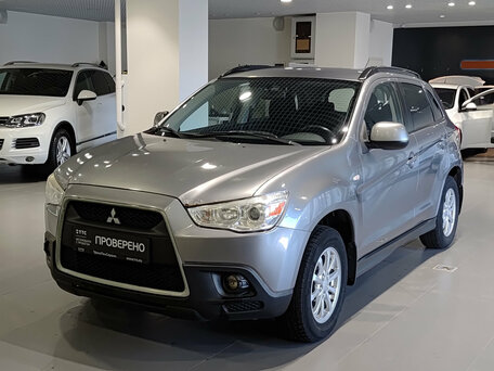 2013 Mitsubishi ASX I, серый, 630000 рублей, вид 1