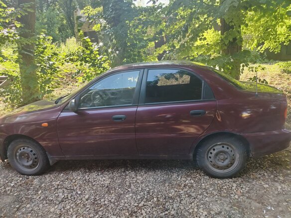 2009 Chevrolet Lanos I, пурпурный - вид 1