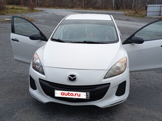 2012 Mazda 3 II (BL) Рестайлинг, белый, 640000 рублей, вид 1