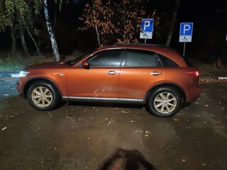2007 Infiniti FX35 I (S50) Рестайлинг, оранжевый, 1237000 рублей, вид 3