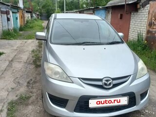 2009 Mazda Premacy II (CR) Рестайлинг, серый, 730000 рублей, вид 3