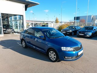 2019 Skoda Rapid I Рестайлинг, синий, 1085000 рублей, вид 3