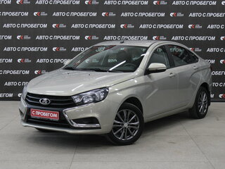2019 Lada (ВАЗ) Vesta I, бежевый, 796000 рублей, вид 1