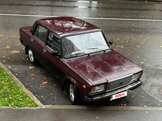2007 Lada (ВАЗ) 2107, пурпурный, 120000 рублей, вид 4