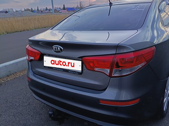 2015 Kia Rio III Рестайлинг, серый, 990000 рублей - вид 15