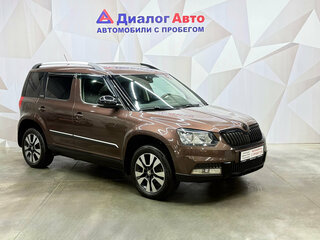 2015 Skoda Yeti I Рестайлинг, коричневый, 1230000 рублей, вид 3