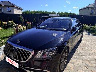 2018 Mercedes-Benz Maybach S-Класс 560 I (X222) Рестайлинг, чёрный, 5350000 рублей, вид 1