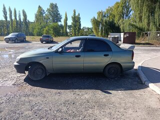 2007 Chevrolet Lanos I, зелёный, 100000 рублей, вид 4