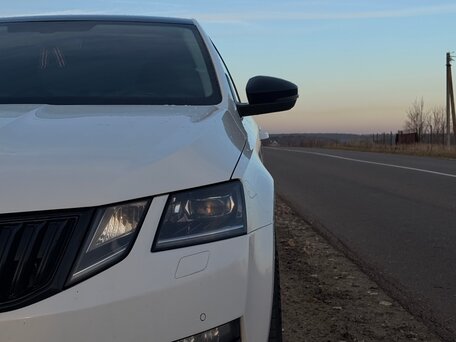 2019 Skoda Octavia III (A7) Рестайлинг, белый, 2350000 рублей, вид 3