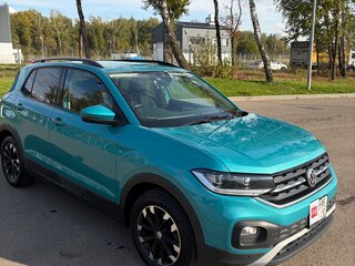 2019 Volkswagen T-Cross I, голубой, 1550000 рублей, вид 2
