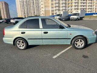 2008 Hyundai Accent ТагАЗ II, серебристый, 385000 рублей, вид 4