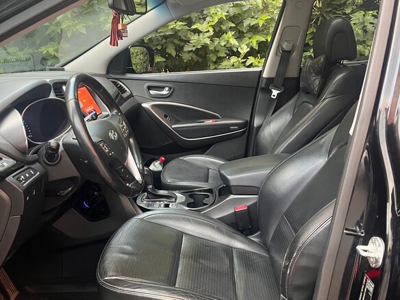 2012 Hyundai Santa Fe III, чёрный, 1650000 рублей - вид 7
