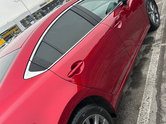 2020 Mazda 6 III (GJ) Рестайлинг 2, красный, 2300000 рублей - вид 5