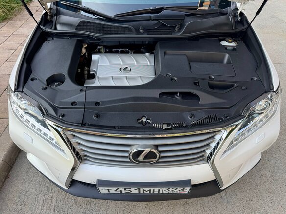 2015 Lexus RX 350 III Рестайлинг, белый, 2200000 рублей - вид 34