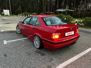 1997 BMW 3 серии 316i III (E36), красный, 650000 рублей, вид 3